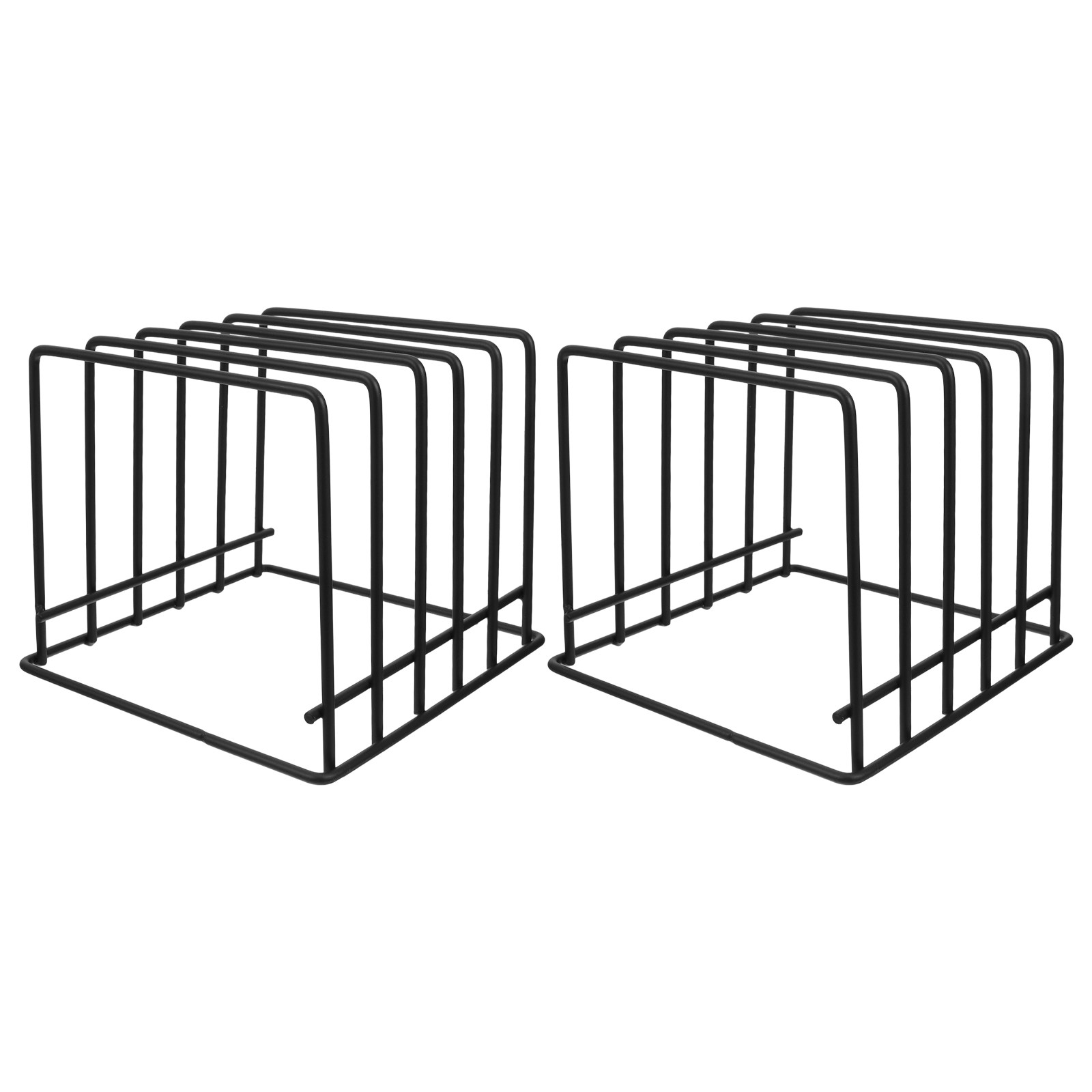 Kitchen Baking Sheet Organizer - 2-teiliges Küchen-Schneidebrett-Regal, Mehrzweck-Organizer-Ständer, platzsparende Arbeitsplatten-Aufbewahrung für
