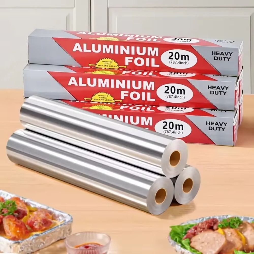 Kitchen Paper For Baking - Einweg-Aluminiumfolie für Küche und Backen, Luftfritteuse,