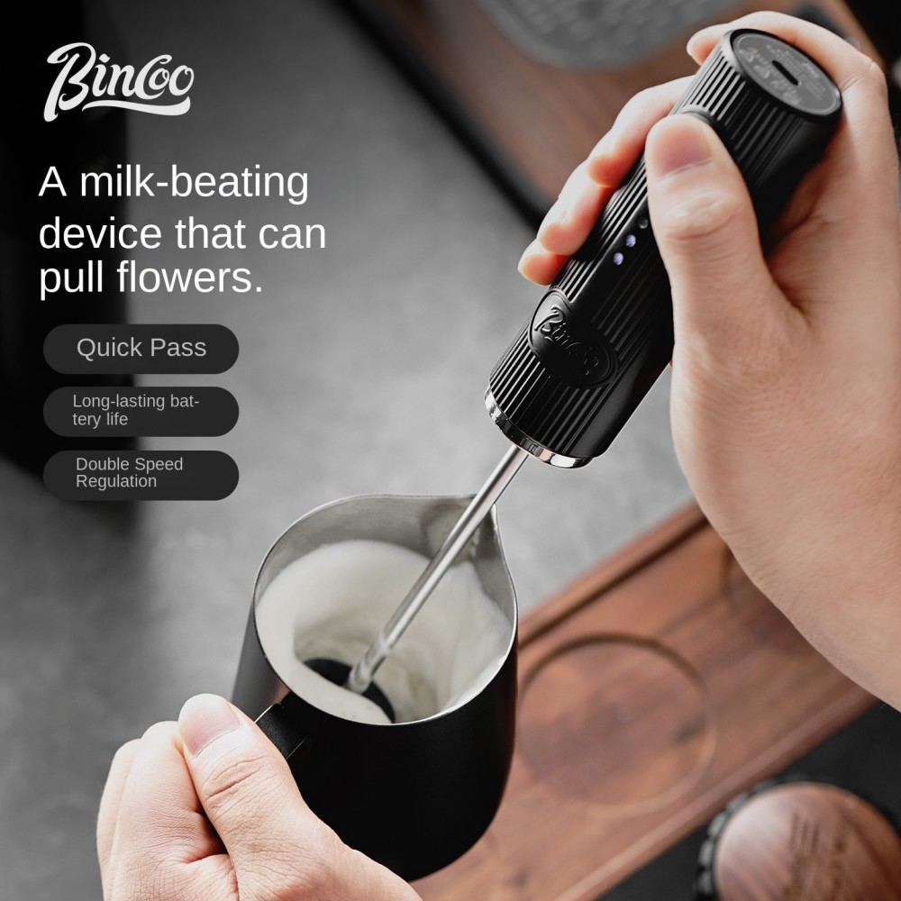 Kitchen Baking Blender - Kabelloser Elektrischer Mini-Milchaufschäumer Kaffee-Schneebesen Tragbarer Eierschläger