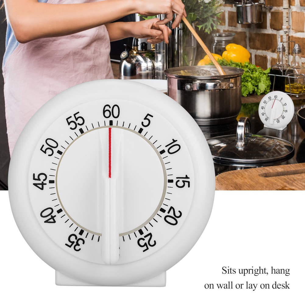 Kitchen Baking Counter - 1 Stück 60-Minuten Runder Mechanischer Küchentimer