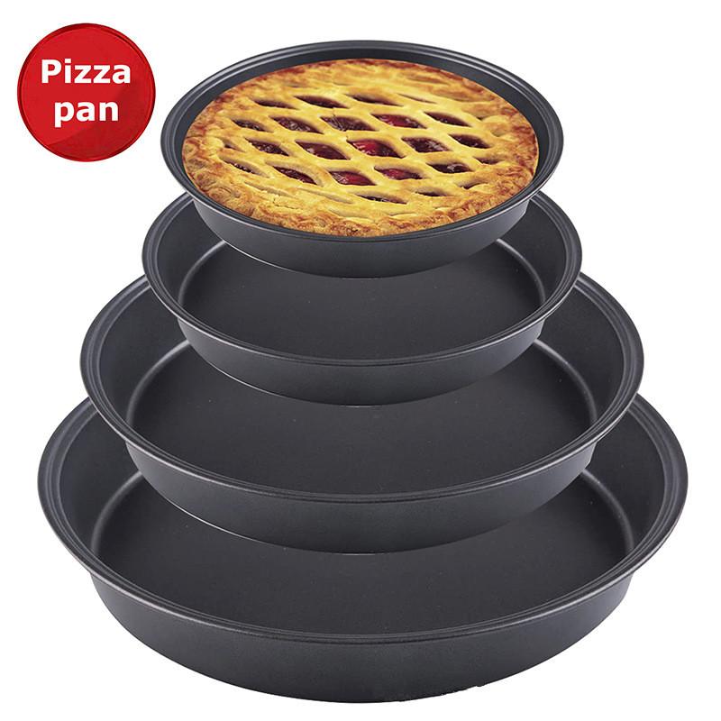 Kitchen Baking Torch - 10/11/12/14 Zoll Pizza-Backform, antihaftbeschichtetes Pizza-Backblech aus