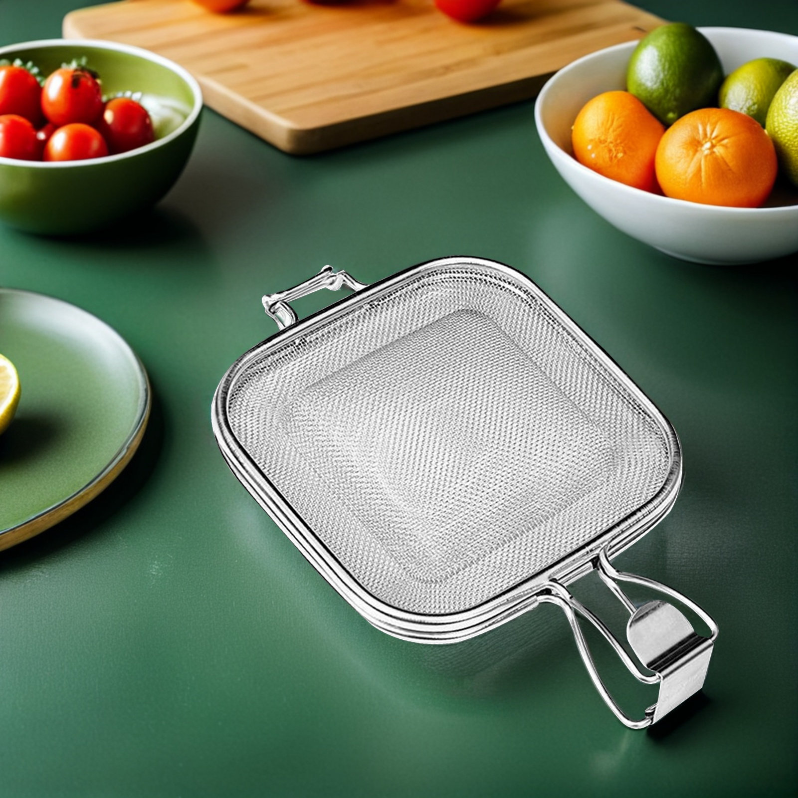 Kitchen Baking Oven - Sandwich-Grillnetz, dickes Backnetz, Ofen-Brotclip, Haushalts-Brotbackwerkzeug, Grillzubehör,