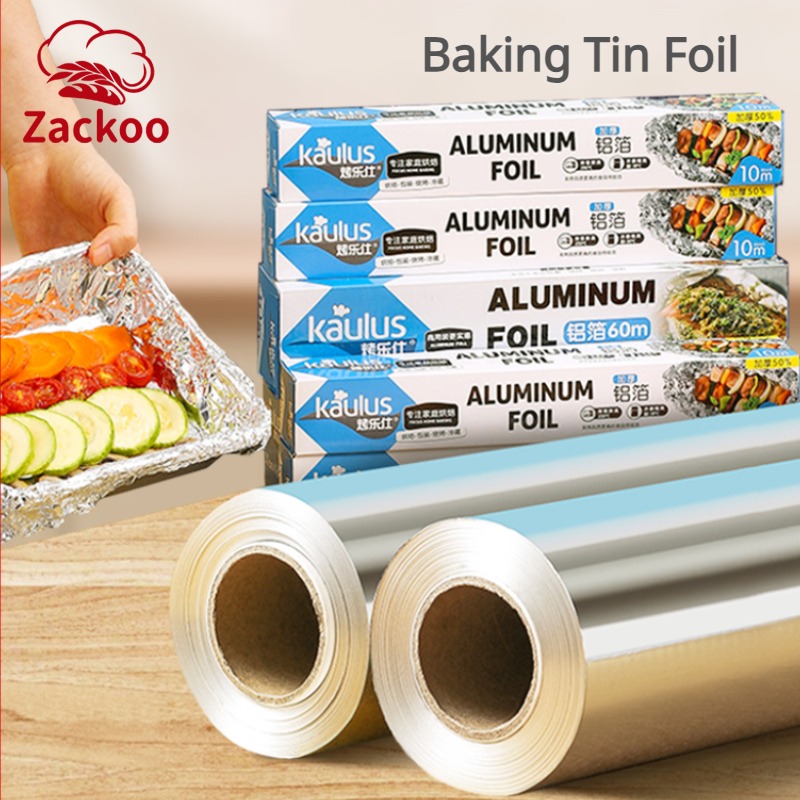 Kitchen Paper For Baking - Zackoo 10/20/40 m Aluminiumfolie zum Backen,