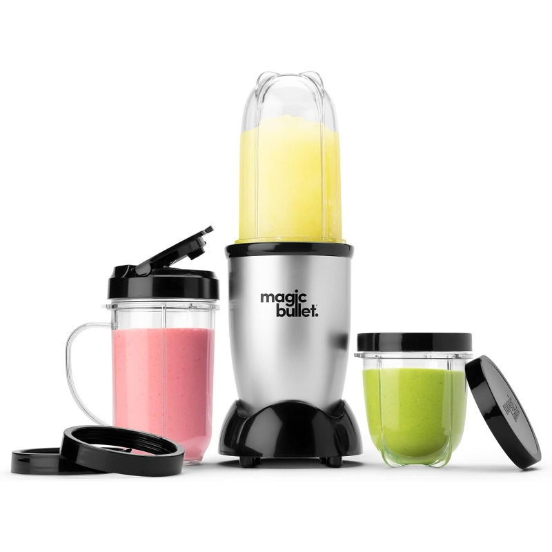 Kitchen Baking Blender - Bestseller Magic Bullet Blender, klein, silber,