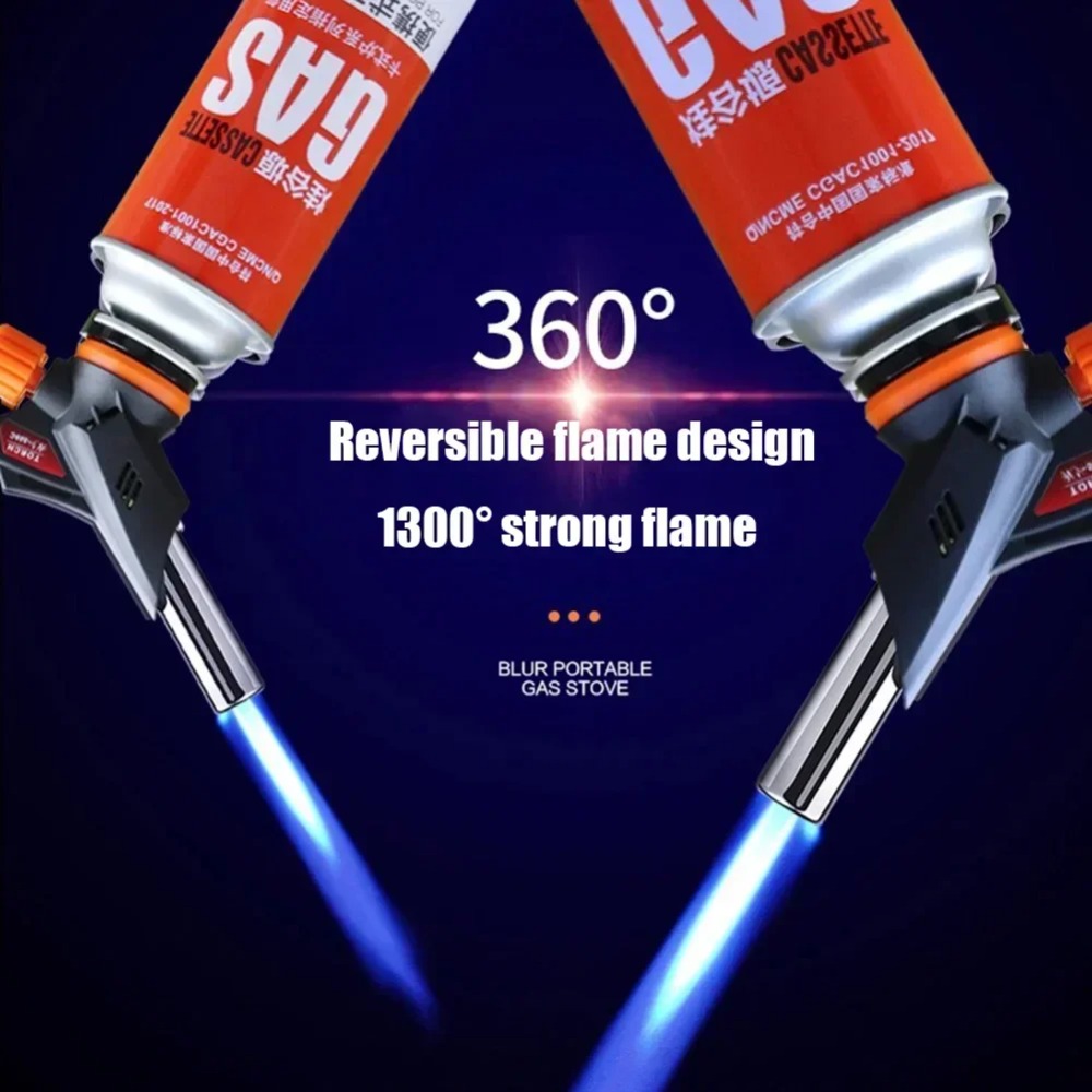Kitchen Baking Torch - Schweißbrenner Gasbrenner Flammenwerfer Reinkupfer-Gasbrenner zum Löten,