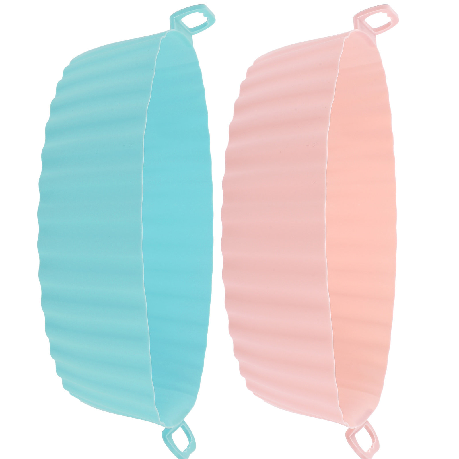 Kitchen Baking Oven - 2 Stück Silikon-Backmatte für Heißluftfritteuse Antihaftbeschichtet