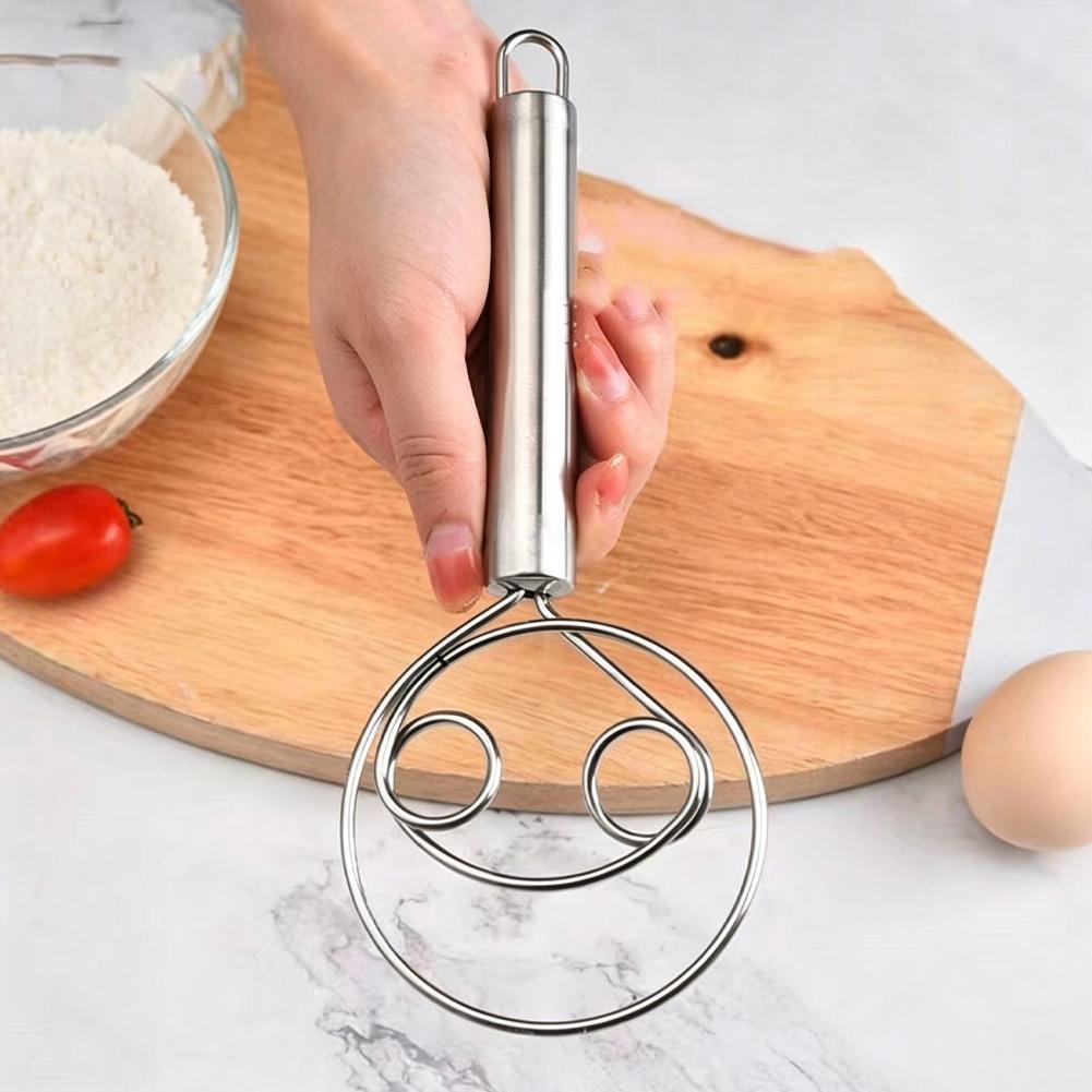 Kitchen Baking Blender - Kuchenwerkzeuge Dänischer Teigbesen Edelstahl Niederländischer Brotteig
