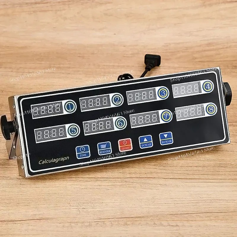 Kitchen Baking Timer - ​ ​ CAL-8B 8-Kanal-Küchentimer, tragbarer Countdown-Alarm