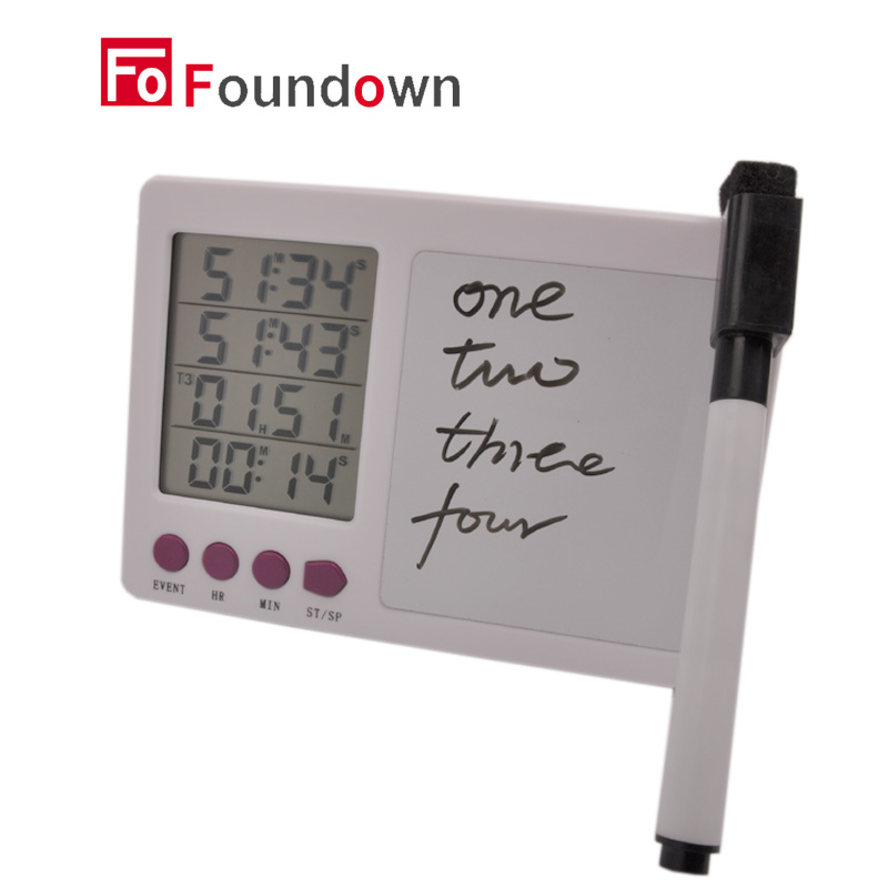 Kitchen Baking Timer - Küchentimer, Kochtimer, Count-Up-Alarm, LCD, 4-Kanal, digitale