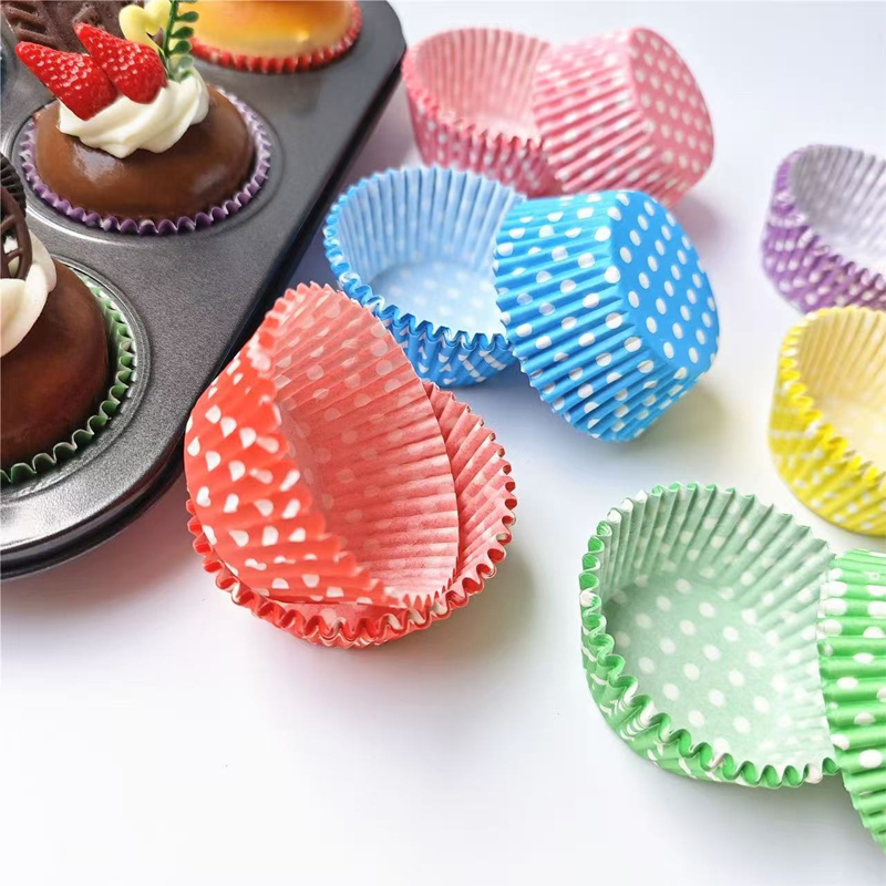 100 Stück gepunktete Kuchenpap – Kitchen Paper For Baking Bewertung und Preis