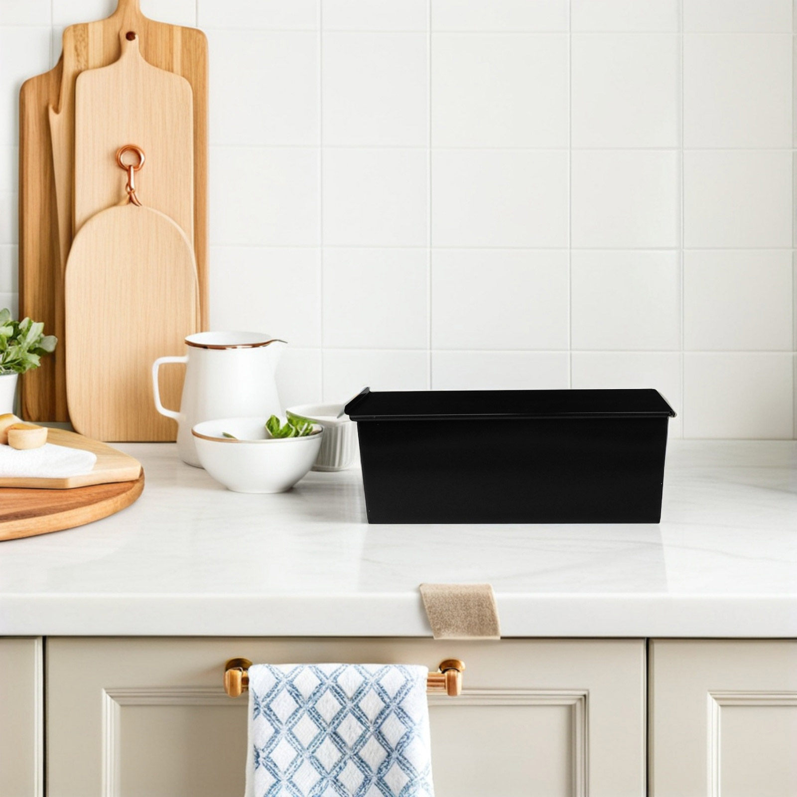 1 Stück Schwarze Brotbackform  – Kitchen Baking Oven Bewertung und Preis