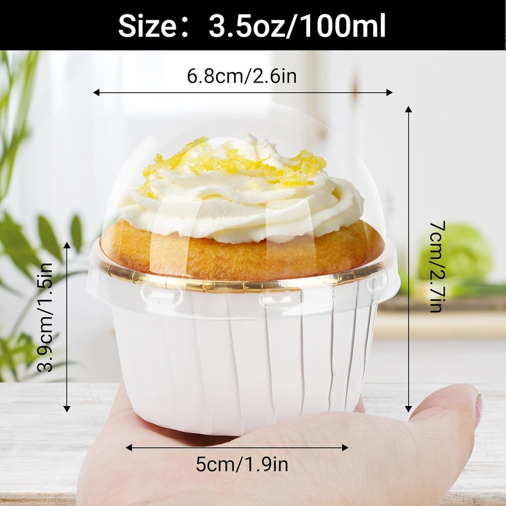 50 Stück Muffins Tasse Papier  – Kitchen Paper For Baking Bewertung und Preis