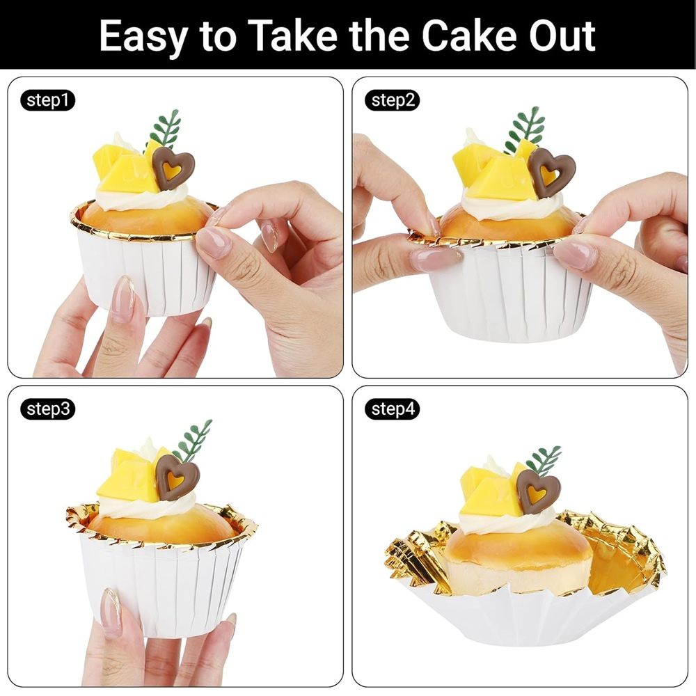 50 Stück Muffins Tasse Papier  – Kitchen Paper For Baking Bewertung und Preis