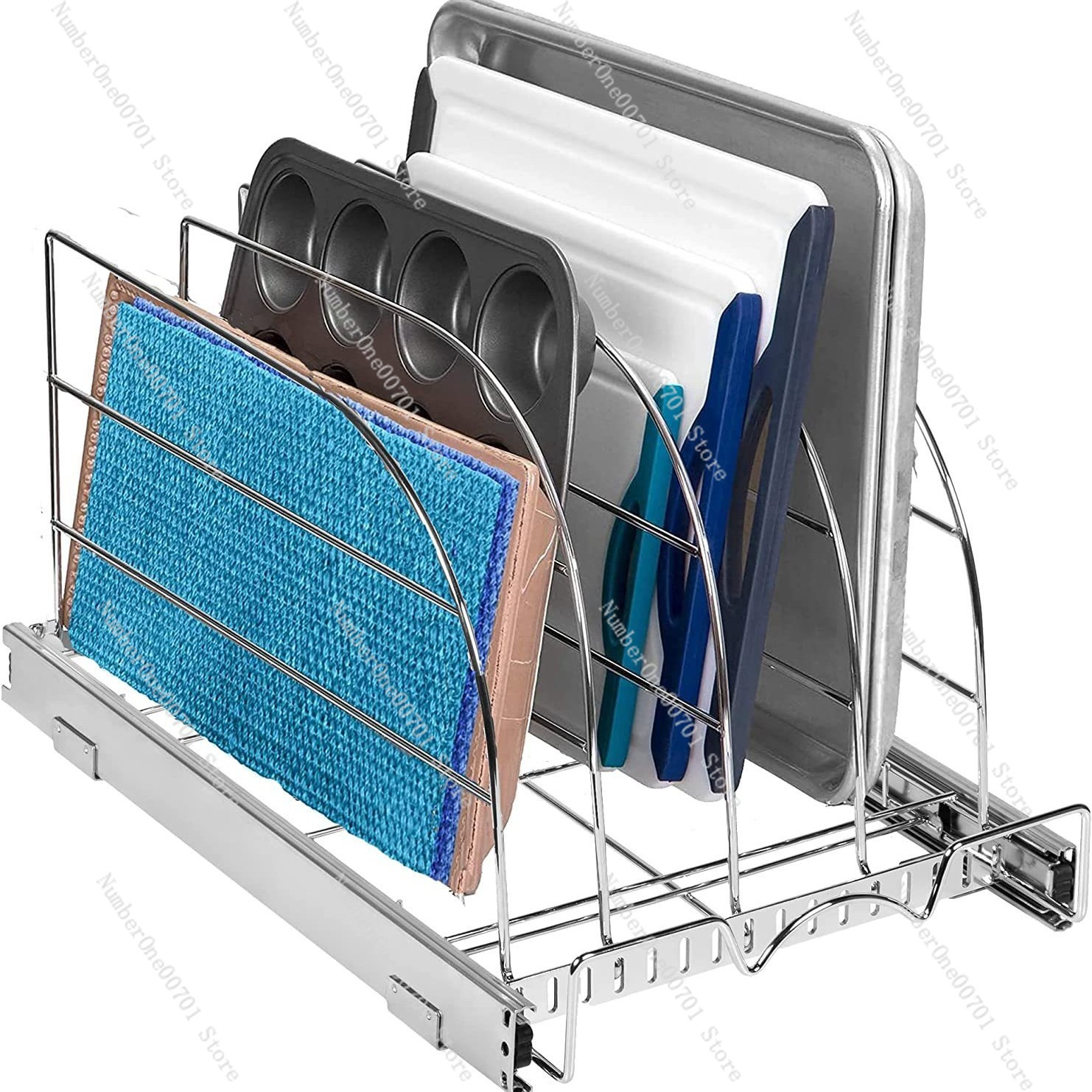 Ausziehbarer Küchenschrank-Org – Kitchen Baking Sheet Organizer Bewertung und Preis