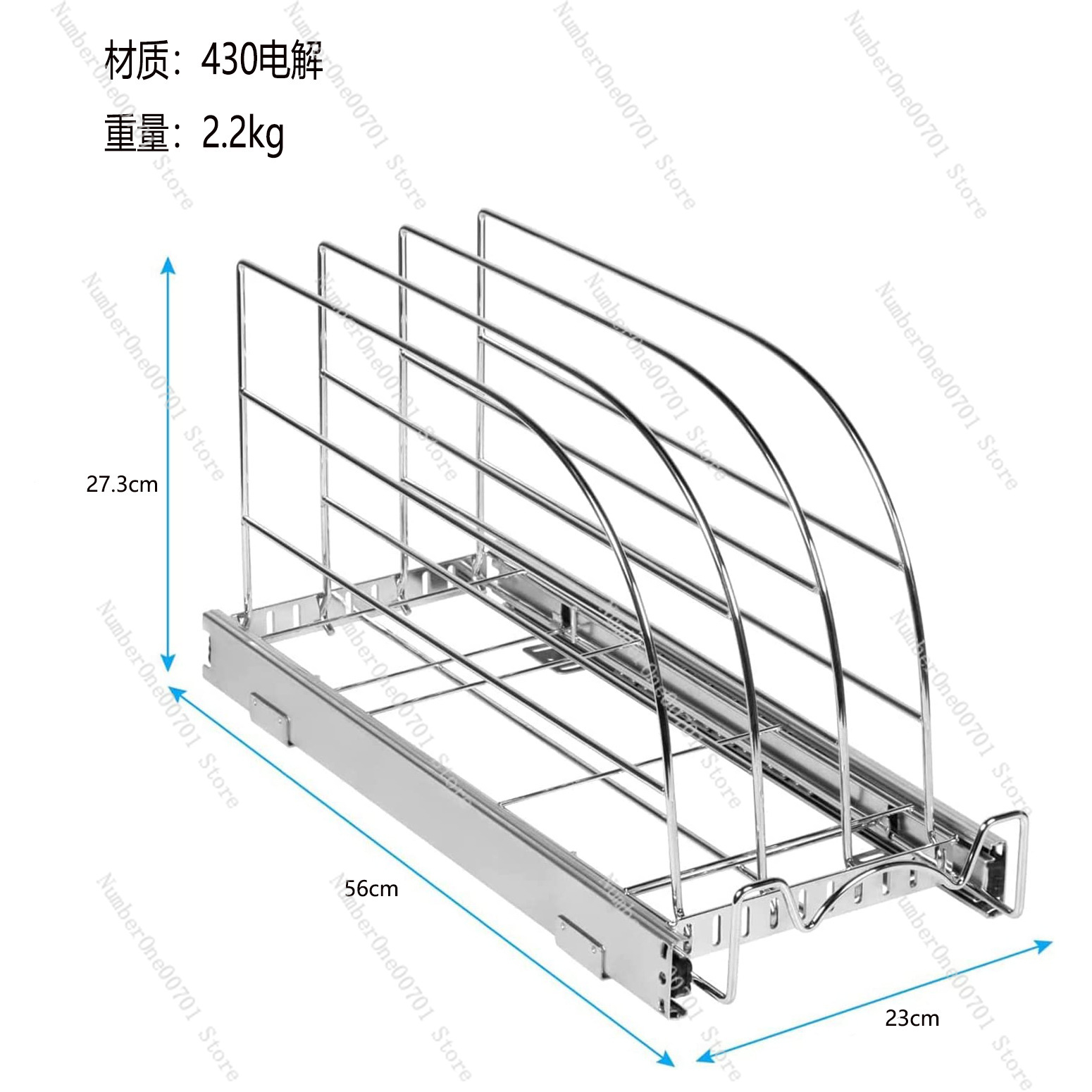 Ausziehbarer Küchenschrank-Org – Kitchen Baking Sheet Organizer Bewertung und Preis