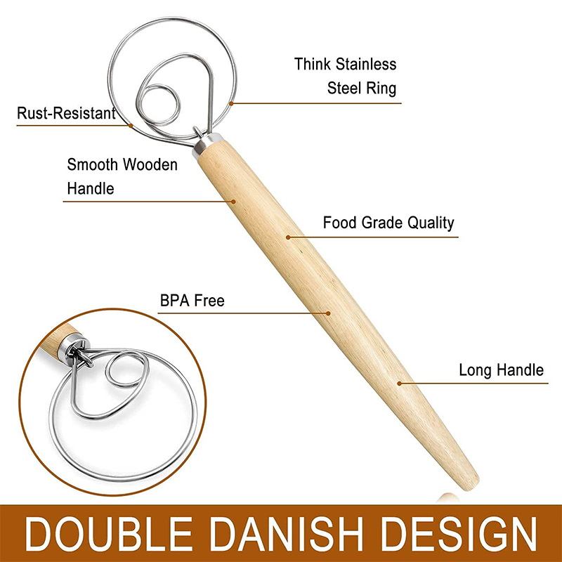 Große Hand Dänischen Teig Schn – Kitchen Baking Blender Bewertung und Preis