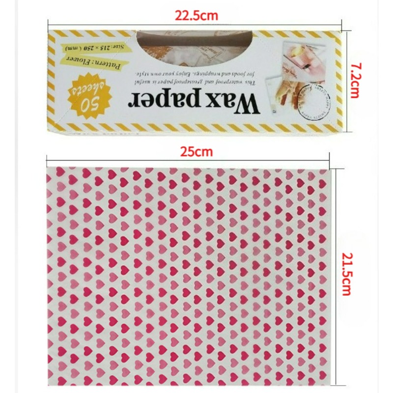 50 Stück Lebensmittelechtes Fe – Kitchen Paper For Baking Bewertung und Preis