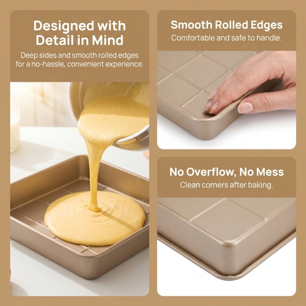 Dickwandige Kohlenstoffstahl-B – Kitchen Grade Baking Sheet Bewertung und Preis