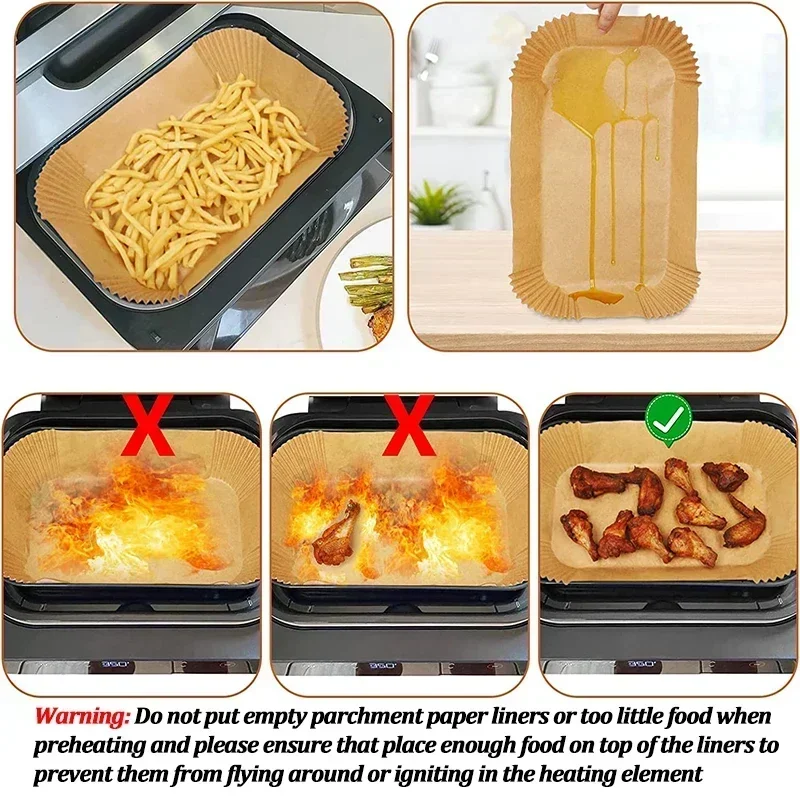 Einweg-Luftfritteusen-Papier,  – Kitchen Paper For Baking Bewertung und Preis