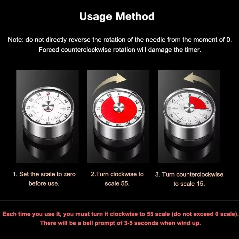 Klassenzimmer-Unterricht- und  – Kitchen Baking Timer Bewertung und Preis