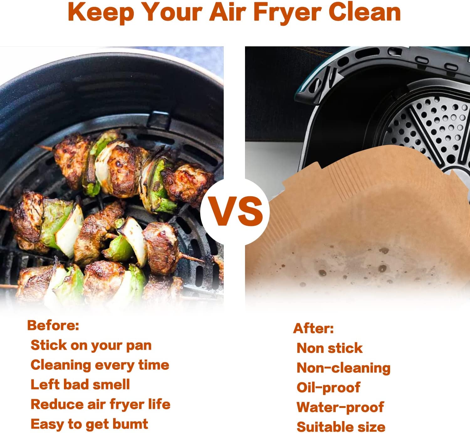 Air Fryer Einweg-Backpapier Li – Kitchen Paper For Baking Bewertung und Preis