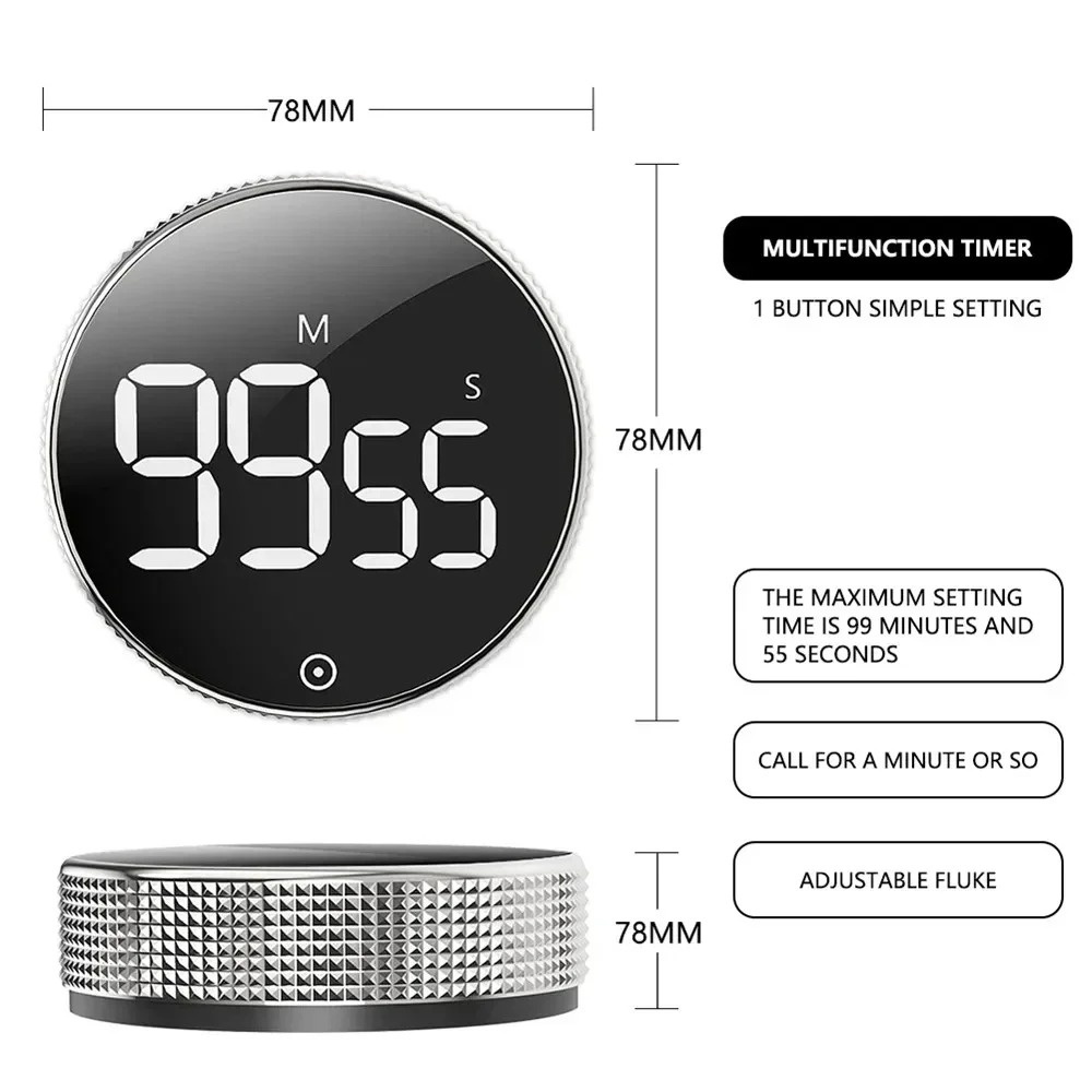 LED Digitaler Kochtimer Magnet – Kitchen Baking Timer Bewertung und Preis