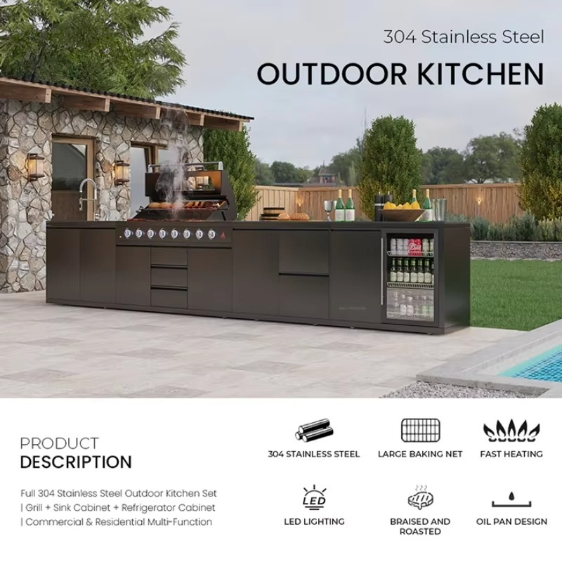 Outdoor-Küche BBQ-Station 304  – Kitchen Baking Station Bewertung und Preis