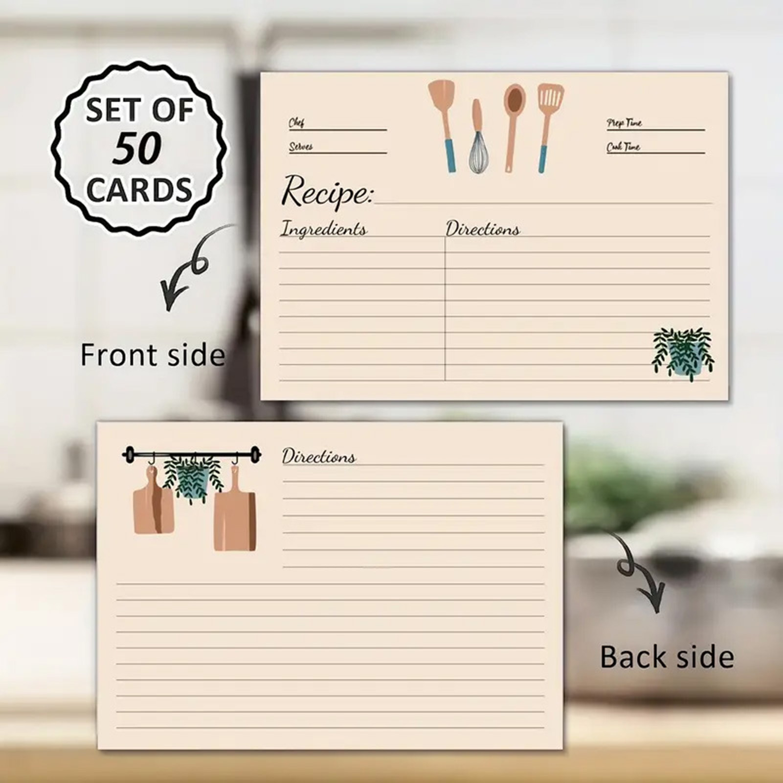 50 Blatt Rezeptkarten für Ordn – Kitchen Baking Sheet Organizer Bewertung und Preis