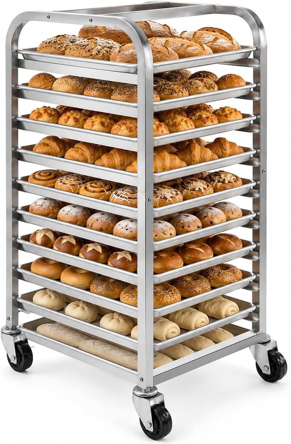 10-stufiger Edelstahl-Backblec – Kitchen Baking Sheet Organizer Bewertung und Preis