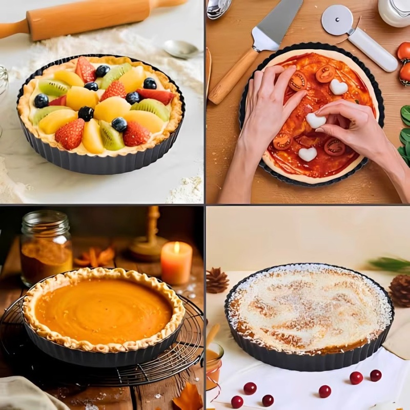 1 Stück Abnehmbare Geriffelte  – Kitchen Baking Oven Bewertung und Preis