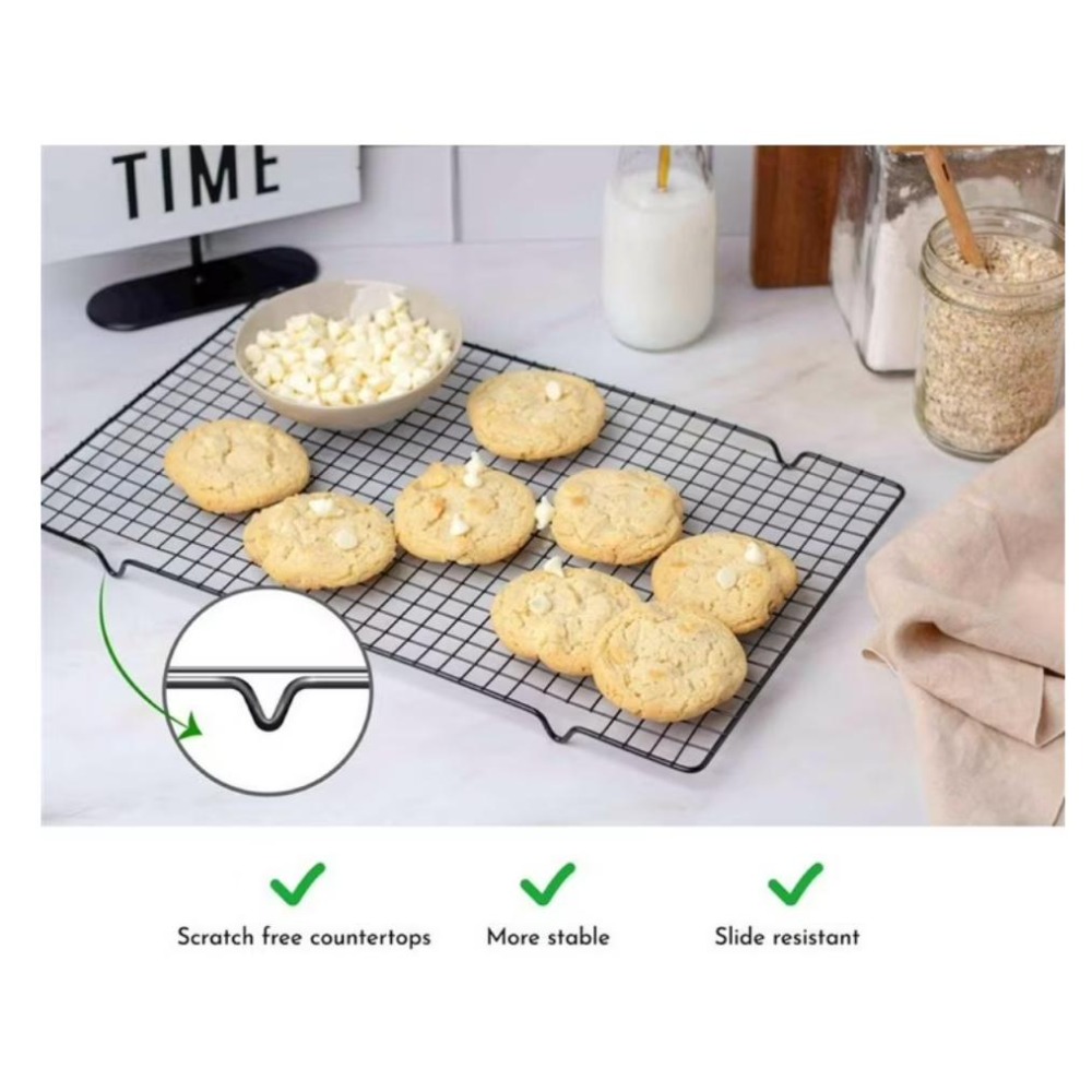 2er-Set rechteckige Kühlbleche – Kitchen Baking Blender Bewertung und Preis